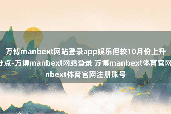 万博manbext网站登录app娱乐但较10月份上升1.3个百分点-万博manbext网站登录 万博manbext体育官网注册账号